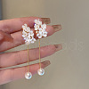 Alloy Plastic Stud Earrings for Women WGC0511-85-1