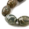 Tibetan Style dZi Beads Strands G-S389-A12-4