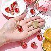 Transparent Resin Pendants RESI-CJC0011-47-4