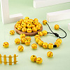 Cheriswelry 100Pcs Dyed Wood Beads WOOD-CW0001-06-8