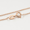 925 Sterling Silver Rolo Chain Necklaces STER-M086-21B-1