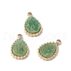 Natural Mixed Stone Charms STAS-H168-06G-4