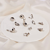 SUNNYCLUE Brass/Iron Clip-on Earring Findings KK-SC0001-05-6