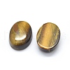 Natural Tiger Eye Cabochons G-O175-24C1-2