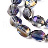 Electroplate Glass Beads Strands EGLA-T028-01L-3