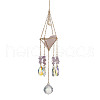 Brass Pouch Pendant Decoration HJEW-TA00088-4