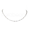 Non-Tarnish 304 Stainless Steel Oval link Chain Necklaces NJEW-JN04745-1