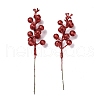 Plastic Imitation Fruit Stem Accessories DIY-B048-02C-1