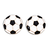 Football Shape Enamel Pin JEWB-N007-230-2