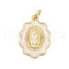 Brass Pendants KK-I723-31G-1