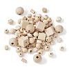Unfinished Wood Beads WOOD-TA0002-14-2