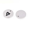 304 Stainless Steel Enamel Charms STAS-T064-69P-02-2