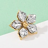 304 Stainless Steel Adjustable Cuff Rings for Women RJEW-S629-11G-1