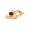 Ion Plating(IP) 304 Stainless Steel with Rhinestone Pendants STAS-G351-10G-05-2
