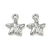 Brass Micro Pave Cubic Zirconia Pendants KK-U045-09P-1