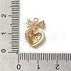 Brass Micro Pave Cubic Zirconia Pendants KK-F865-15G-3