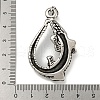 316 Surgical Stainless Steel Pendants STAS-Z073-107AS-3
