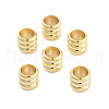 Brass European Beads KK-M288-06G-1