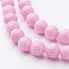 Natural Mashan Jade Round Beads Strands G-D263-4mm-XS23-2