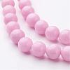 Natural Mashan Jade Round Beads Strands G-D263-4mm-XS23-2