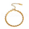 Stainless Steel Chain Necklaces & Bracelets & Anklets Sets for Unisex BL6999-1-6