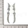Tibetan Style Alloy Big Pendants FIND-G078-30AS-3