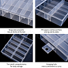 Plastic Bead Storage Containers OFFICE-Q006-11-3
