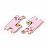 Alloy Enamel Pendants ENAM-C006-03KCG-04-3