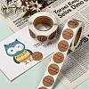 Self-Adhesive Kraft Paper Gift Tag Stickers DIY-G013-A01-5