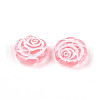 Transparent Acrylic Beads TACR-T028-45-2