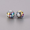 Electroplate Glass Beads EGLA-Q123-013A-2