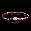 Natural Tourmaline Beaded Bracelets PW-WG613CF-01-2