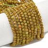 Natural Yellow Green Opal Beads Strands G-D306-A06-2mm-2