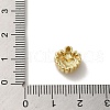 Rack Plating Brass Micro Pave Clear Cubic Zirconia Pendants KK-R158-08A-G-3