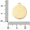 304 Stainless Steel Pendants STAS-S163-30G-3