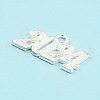 Alloy Numbers Pendants PALLOY-D028-01S-3