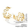 Trendy Geometric Brass Stud Earrings QP8265-2-1