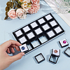 Plastic Diamond Storage Boxes Set CON-WH0092-69-3