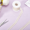 Gorgecraft 7.5 Yards Polyester Elastic Lace Trim OCOR-GF0003-51B-4