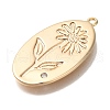 Brass Micro Pave Cubic Zirconia Pendants KK-U038-05G-10-2