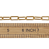 Ion Plating(IP) 304 Stainless Steel Paperclip Chains YS-TAC0003-02G-10