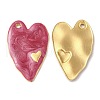 304 Stainless Steel Enamel Pendants STAS-K256-03G-04-1