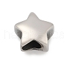 304 Stainless Steel European Beads STAS-G350-08P-1