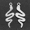 Tibetan Style Alloy Pendants TIBEP-Q064-37S-RS-2