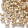 Brass Crimp Beads Covers X-KK-S354-214A-NF-2