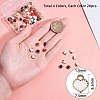 Heart Alloy Enamel Charms ENAM-PH0001-13-2