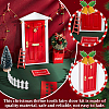 Christmas Theme Mini Display Decoration Kit AJEW-WH0291-33-4