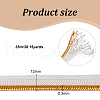 Polyester Cord for Quilt Set with Pillow Trim OCOR-WH0091-73C-2