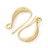 Brass Earring Hooks KK-D378-02G-2