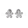 304 Stainless Steel Stud Earrings for Women EJEW-E603-05G-P-1